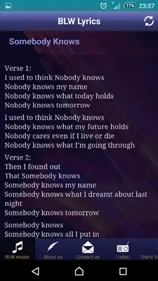 Play BLW Lyrics [BETA]